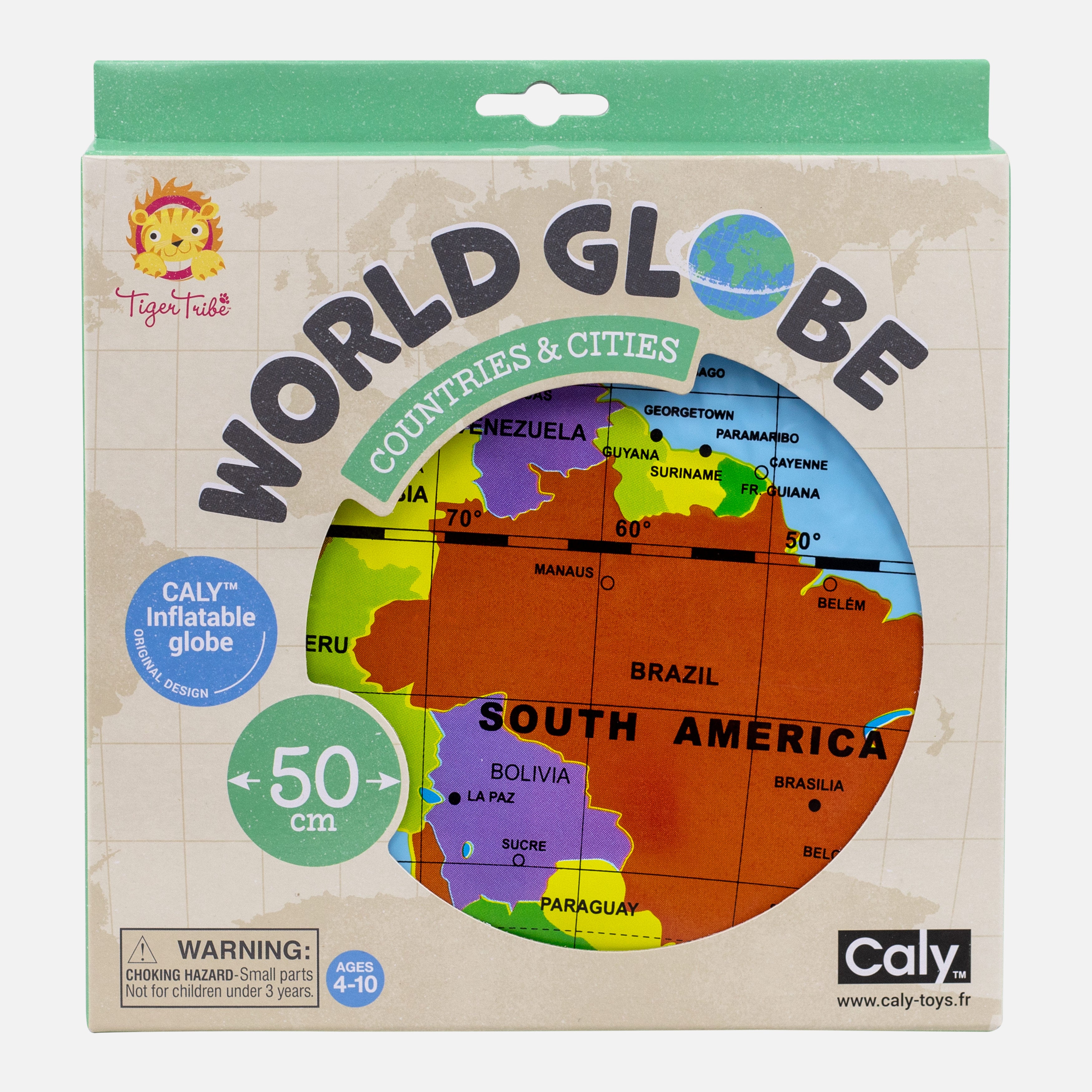 Inflatable World Globe 50cm