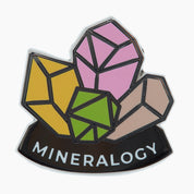 Mineralogy Enamel Pin